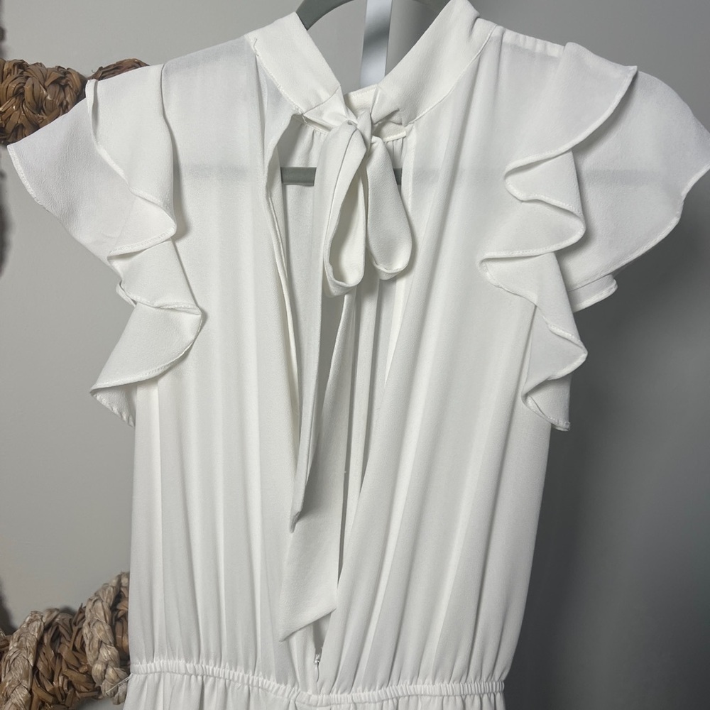 1. State Flutter Sleeve Jumpsuit - image 6